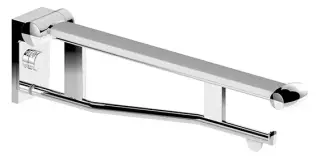 Keuco Plan Care Поручень для туалета, откидной 11x70,1x18,2h см, цвет: белый 34903 173751