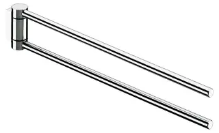 Keuco Plan Полотенцедержатель двойной, поворотный 30 см, цвет: алюминий 14919 170000