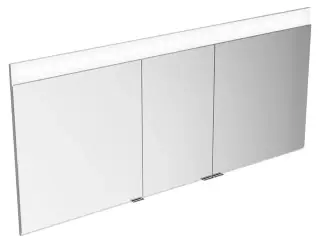 Keuco Edition 400 Зеркальный шкаф, подвесной 141x15,4x65h см, цвет: серебро 21503 171301