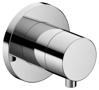 Keuco Ixmo Запорный вентиль с переключателем на 1 потребитель DN15, внешняя часть, цвет: хром 59541 011001