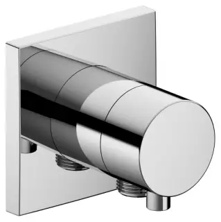 Keuco Ixmo Запорный вентиль с переключателем на 2 потребителя DN15, внешняя часть, цвет: хром 59557 011102