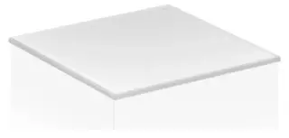 Keuco Royal Reflex Декоративная крышка из кристаллина для боковой тумбы 35,5x33,8x1h см 34020 519000