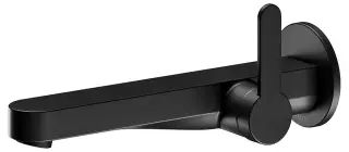 Keuco Ixmo Смеситель для раковины рычажный, встраиваемый, цвет: черный матовый 59516 371301