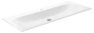 Keuco Plan Раковина встраиваемая 120,5x1,7x49,5h см, цвет: белый 32980 311201