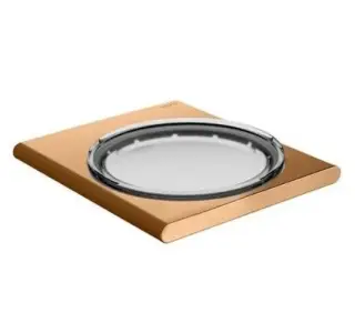 Keuco Edition 400 Мыльница подесная, цвет: бронза шлифованная 11555 039000