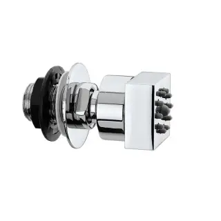Bossini Cubic Душевая форсунка настенная 4,5x4,5 см, цвет: chrome I00136.030