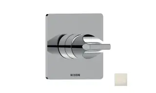 Bossini Apice Наружная часть монорычажного смесителя, цвет: satin nickel Z00504.094