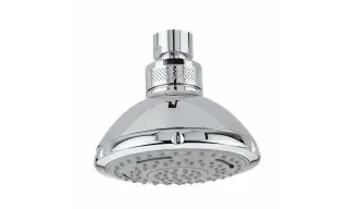 Bossini Duetto Верхний душ d9,3 см, 3 вида струи, без кронштейна, цвет: chrome I00131.030