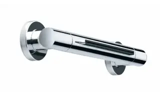 Bossini Cascata Wall Излив для душа 19x5,7 см, цвет: chrome I00271C.030