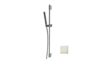 Bossini Apice Душевой гарнитур: штанга, ручной душ Slim, шланг 150 см, цвет: satin nickel DA5061-N.094