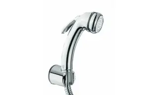 Bossini Patty Гигиенический комплект: ручной душ 1 вид струи, держатель, шланг, цвет: chrome C03075B.030