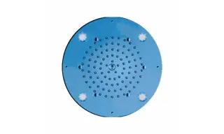 Bossini Oki Потолочный душ встраиваемый 29 см, 1 вид струи, LED, цвет: chrome I01724.030