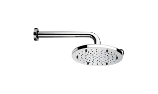 Bossini Nebulizair Верхний душ d22 см, 2 вида струи, кронштейн настенный, цвет: chrome H19625G.030