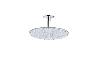 Bossini Paris Верхний душ 40x40 см, 1 вид струи, кронштейн потолочный, цвет: chrome H29601C.030