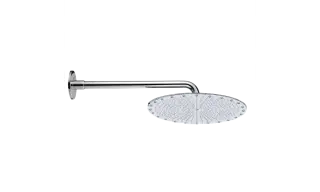 Bossini Paris Верхний душ 40x40 см, 1 вид струи, кронштейн настенный, цвет: chrome H77601I.030