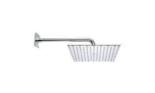 Bossini Paris Верхний душ 40x40 см, 1 вид струи, кронштейн потолочный, цвет: chrome H77604I.030