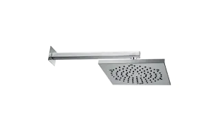 Bossini Cube Верхний душ 28,7x28,7 см, 1 вид струи, кронштейн настенный, цвет: chrome H69715G.030