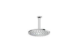 Bossini Cosmo Верхний душ d23 см, 1 вид струи, кронштейн потолочный 36,4 см, цвет: chrome H30595G.030