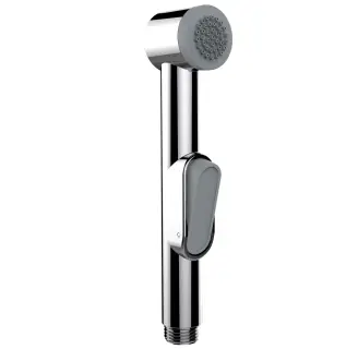 Bossini Macan Гигиеническая лейка с кнопкой подачи воды, 1 вид струи, цвет: chrome B00490.030