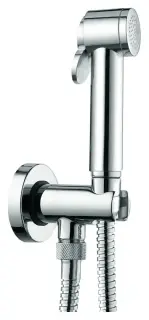 Bossini Paloma Гигиенический комплект: душ, шланг 125 см, держатель, цвет: chrome C69001B.030