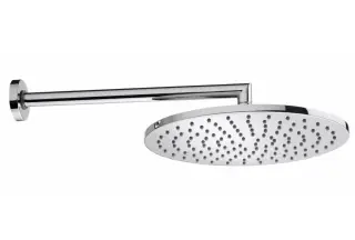 Bossini Tetis Верхний душ d30 см, 1 вид струи, кронштейн настенный 40 см, цвет: chrome H70872I.070