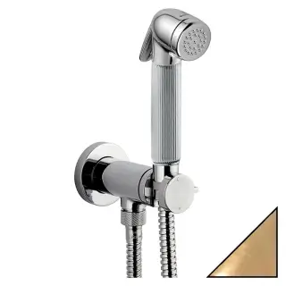 Bossini Nikita Гигиенический душ с прогрессивным смесителем цвет: antique brass, bronze E37008B.022