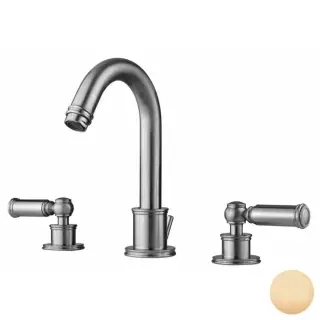 Bossini Liberty Смеситель для раковины на 3 отверстия, цвет: antique brass, bronze Z001302.022