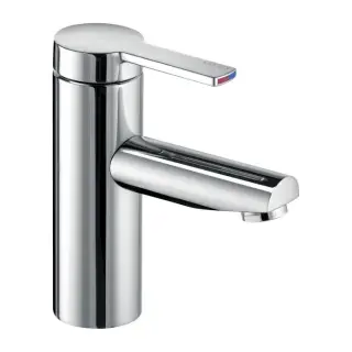 Keuco Plan Blue Cмеситель для раковины, излив 9 см, цвет: алюминий 53902 170100