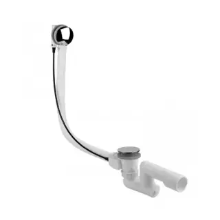 Gessi Колонна сливная для ванны полиэтиленовая. Длина кабеля управления 57,5 см, цвет хром 01452#031