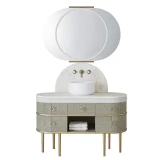 Devon&Devon Scottie Комплект мебели 122 см, композ F; база цвет TWILL мат., SCOTTIETWCRX/OTSATP