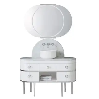 Devon&Devon Scottie Комплект мебели 122 см, композ G; профили хром SCOTTIEPWCRX/CR