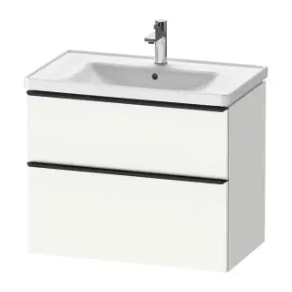 Duravit D-Neo Тумбочка подвесная, 78,4x45,2хh62,5 см, 2 ящика, цвет: белый матовый DE435501818
