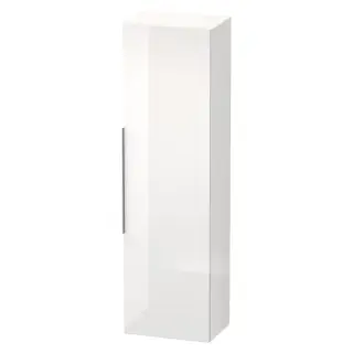 Duravit Happy D.2 Шкаф-пенал 50х6хh176 см, 4 полки, дверца правая,цвет: белый глянц. H29253R2222