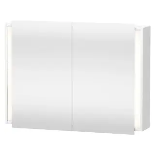 Duravit Ketho Зеркальный шкаф 100х18xh75 см, 2 дверцы, 2 полки, цвет: белый матовый-18 KT753201818
