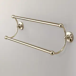 Devon&Devon Cavendish Полотенцедержатель двойной, цвет золото WM09