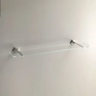 Devon&Devon Jubilee Полочка стеклянная, никель JB110NK