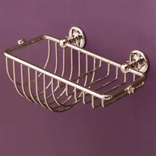 Devon&Devon First Class Полочка для губки решетчатая, настенная, цвет золото светлое DD33075OT