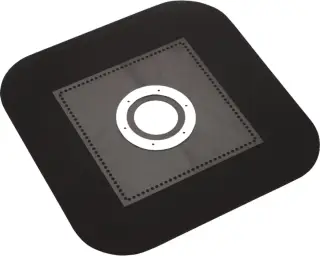 Hansgrohe Уплотнительная манжета для скрытой части напольного смесителя, цвет: черный 96441000