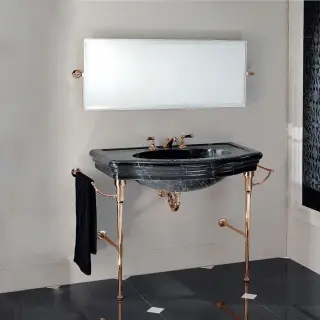 Devon&Devon Empire Консоль 100х60 см, с раковиной из черного мрамора Marquinha DEEMPIRENEOT