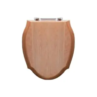 Devon&Devon Westminster Сиденье для унитаза из массива светлого дуба,петли хром 3IBSEQUEWCR