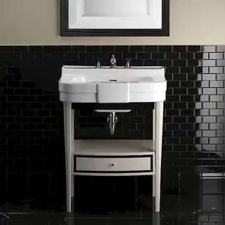 Devon&Devon Bogart Раковина с 3 отв. под смеситель 71x54,5xh26,5 см, цвет белый IBLG3FBOG