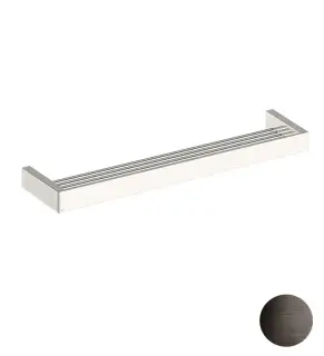 Gessi Rettangolo Полочка для душа 60 см, цвет: black metal brushed PVD 20949#707