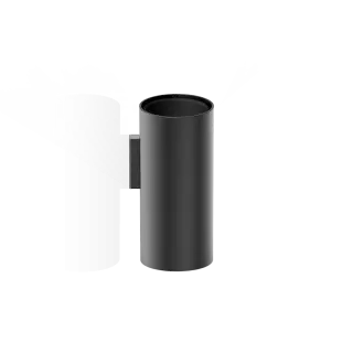 Decor Walther Mikado Стакан для зубных щеток подвесной, керамический, цвет: черный 0523460