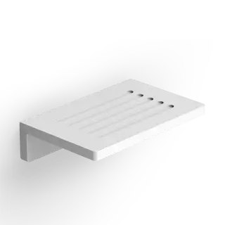 Decor Walther DW 910 Мыльница подвесная, цвет: белый матовый 0859550