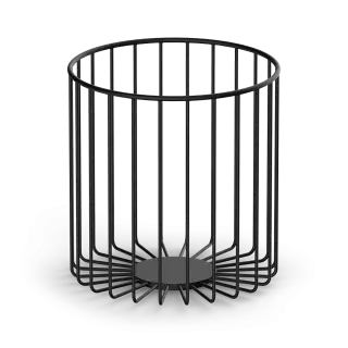 Decor Walther DW 220 Ведро для мусора, напольное, цвет: черный матовый 0859260