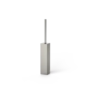 Decor Walther Corner Ершик для унитаза напольный с латунной колбой, цвет: никель сатинированный 0860434