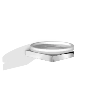 Decor Walther Contract Мыльница со стеклянной чашей, подвесная, цвет: хром 0651700