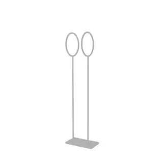 Bertocci Moon Стойка-полотенцедержатель 83 см, напольная, цвет: Bianco Sale 147 0373 0200