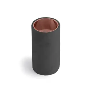 Bertocci Carrarino Стакан настольный, мрамор, цвет: розовое золото 124 4400 5500