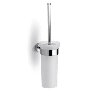 Bertocci Cinquecento Ершик для унитаза подвесной со стеклянной колбой, цвет: хром 110 0574 0000